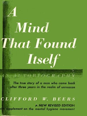 cover image of A Mind that Found Itself